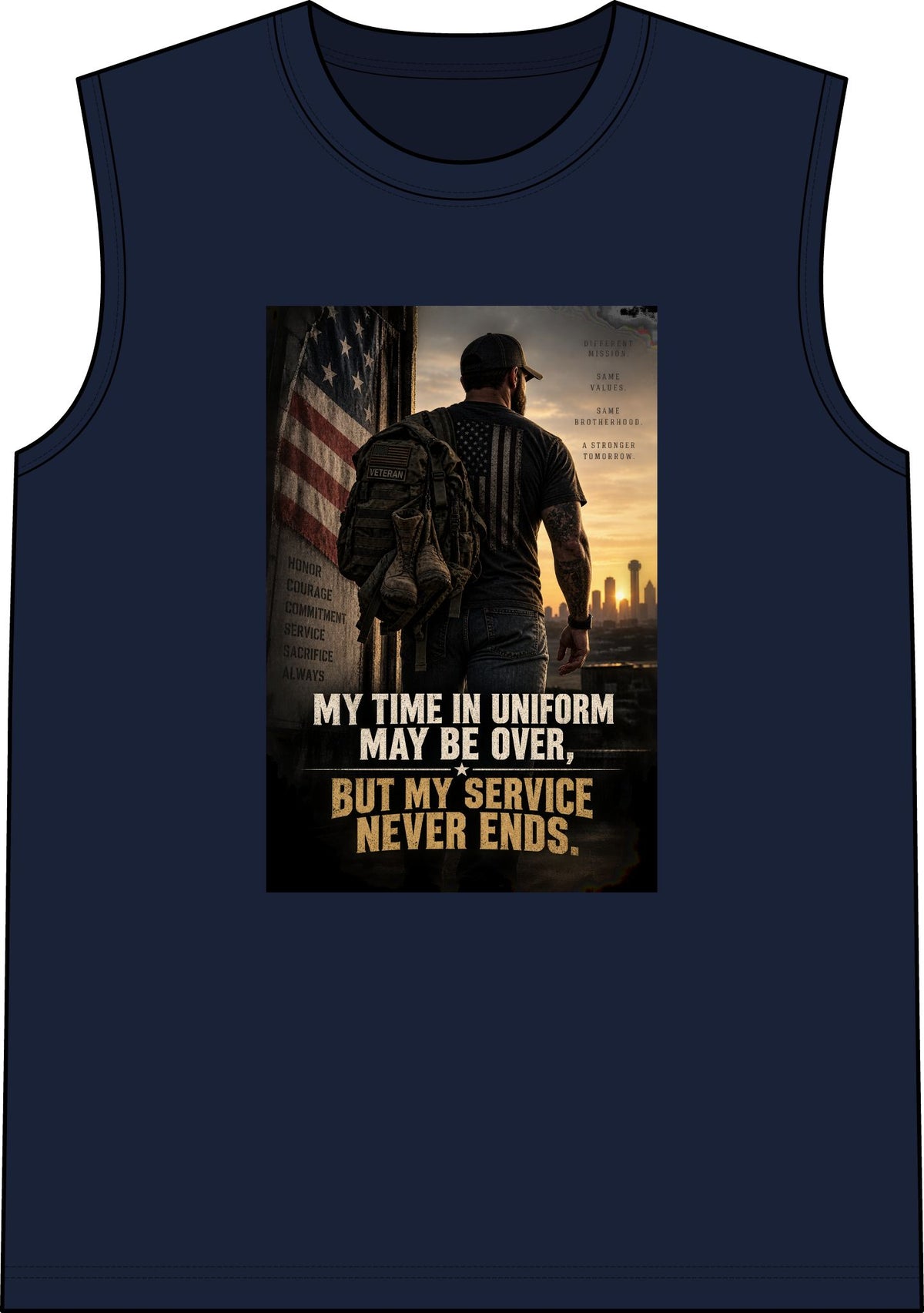 Service Never Ends - Classic Tank