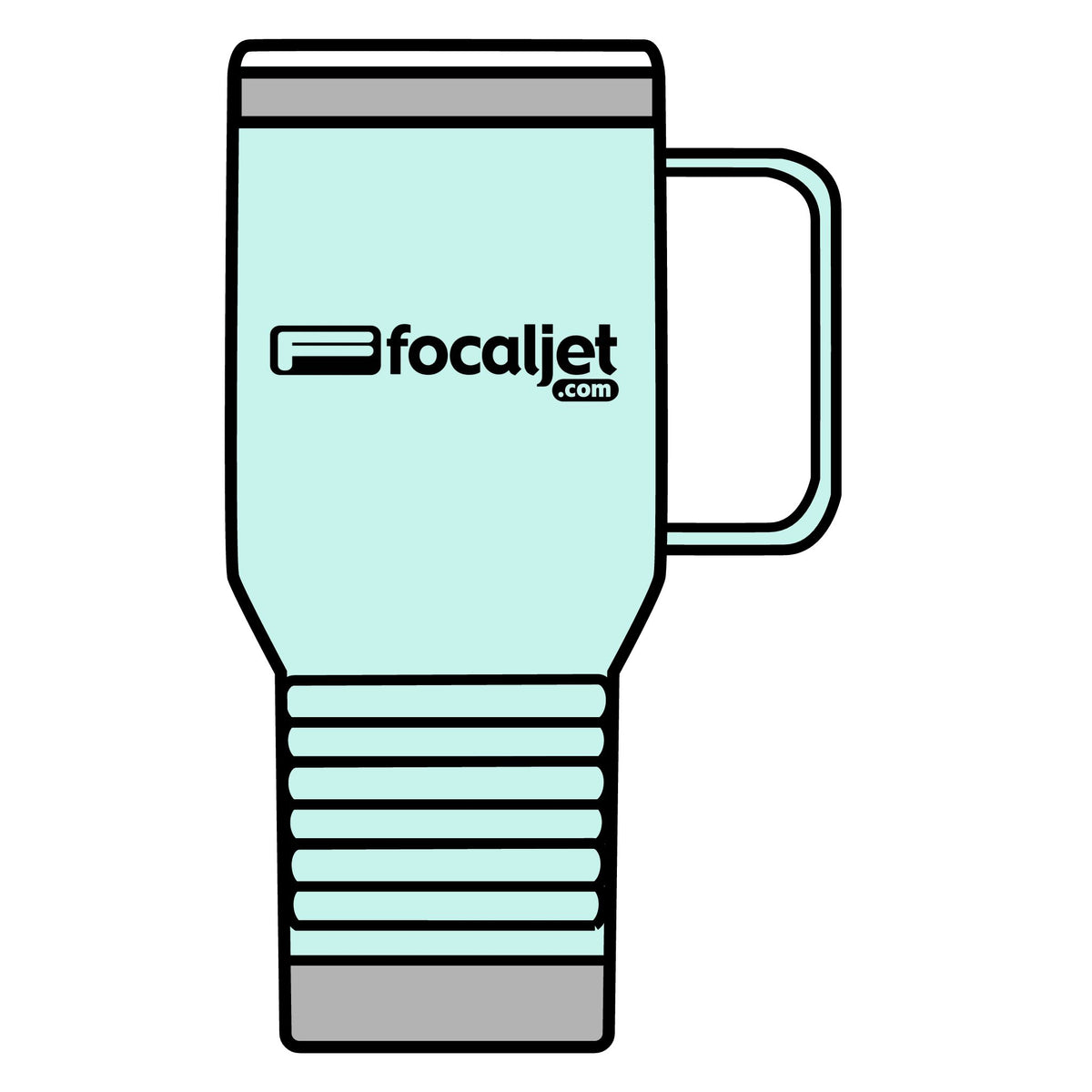 FocalJet Classic Logo Tee - 20oz Insulated Mug