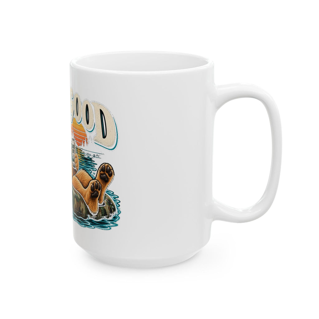 Life is Good Floatin' - Ceramic Mug 11oz and 15oz