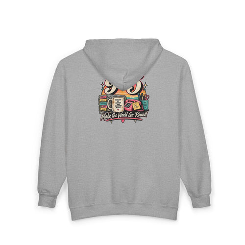 9to5 Make the World Go Round - Full-Zip Hooded Sweatshirt