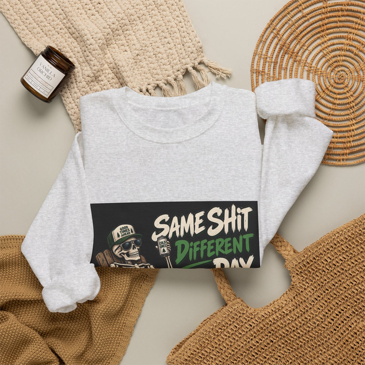 Same Shit Different Day - Crewneck Sweatshirt