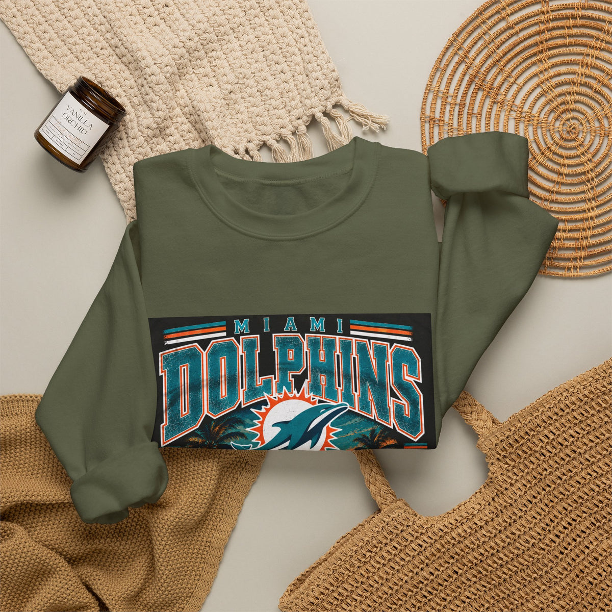 Miami Dolphins - Crewneck Sweatshirt