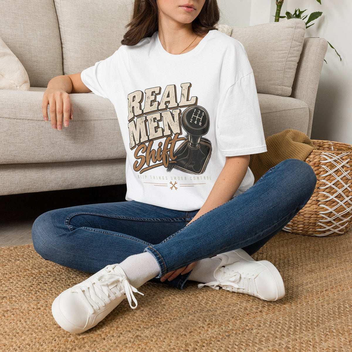 Real Men Shift - Classic Tee