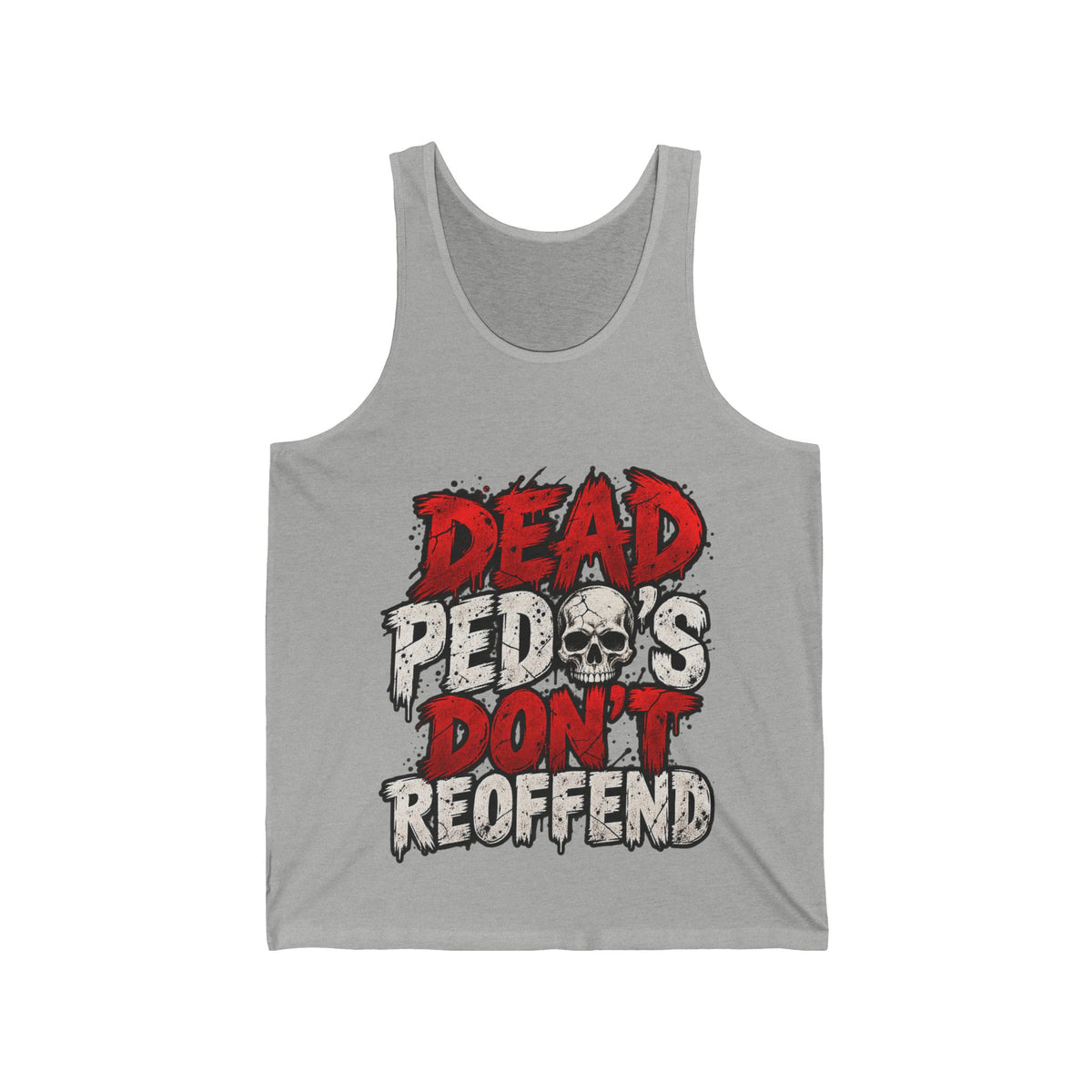 Dead Pedos Dont Reoffend - Athletic Tank