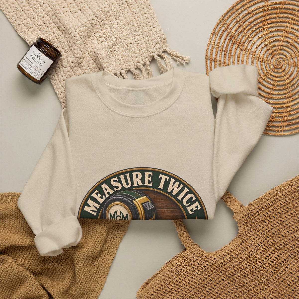 Measure Twice, Order More - Crewneck Sweatshirt