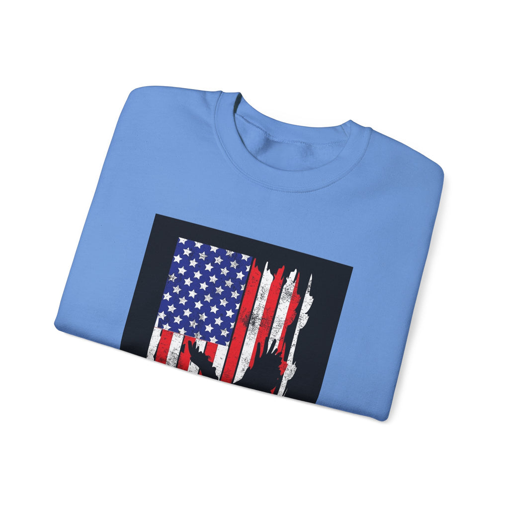 Old Glory Eagle - Crewneck Sweatshirt