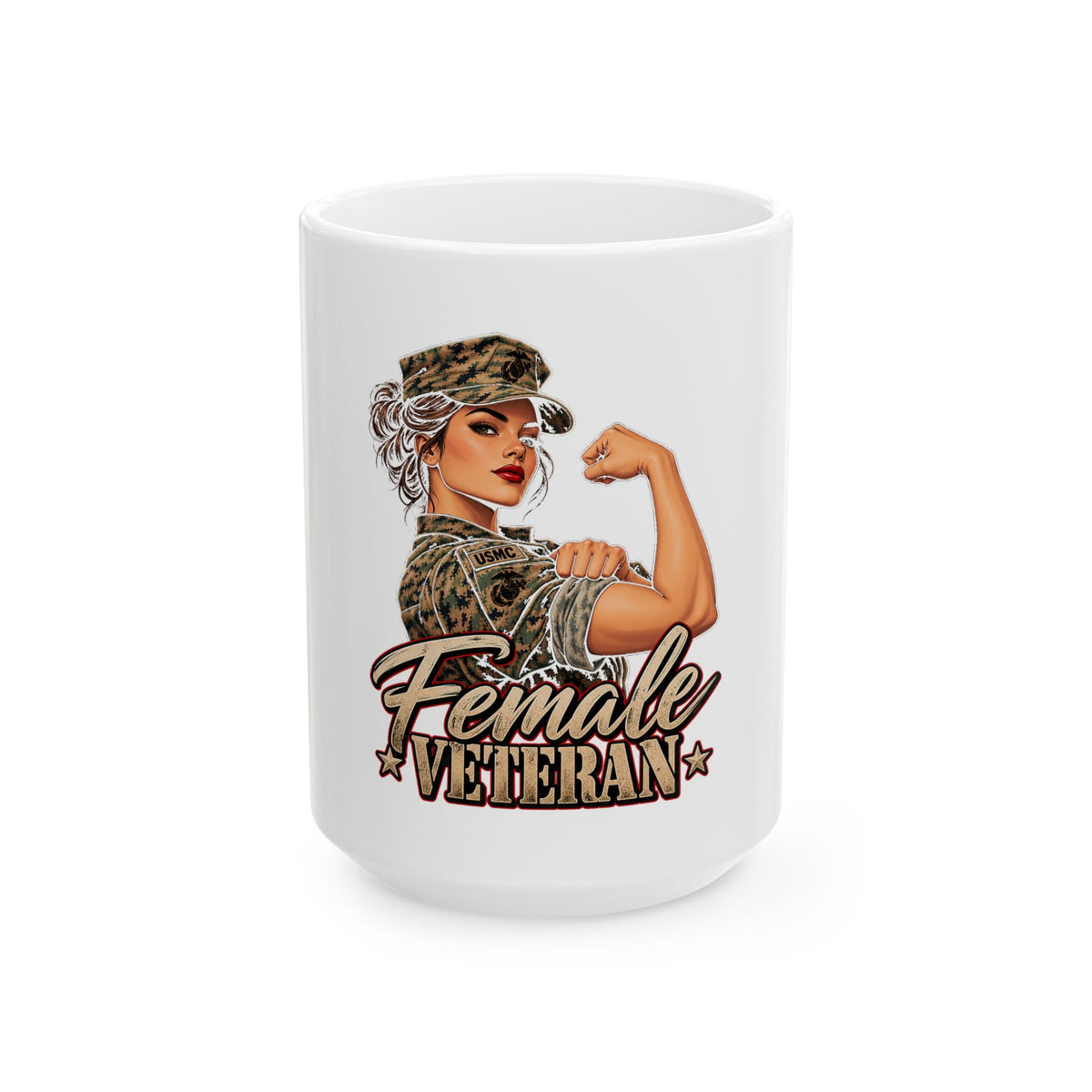 Female Veteran Pride - Ceramic Mug 11oz and 15oz