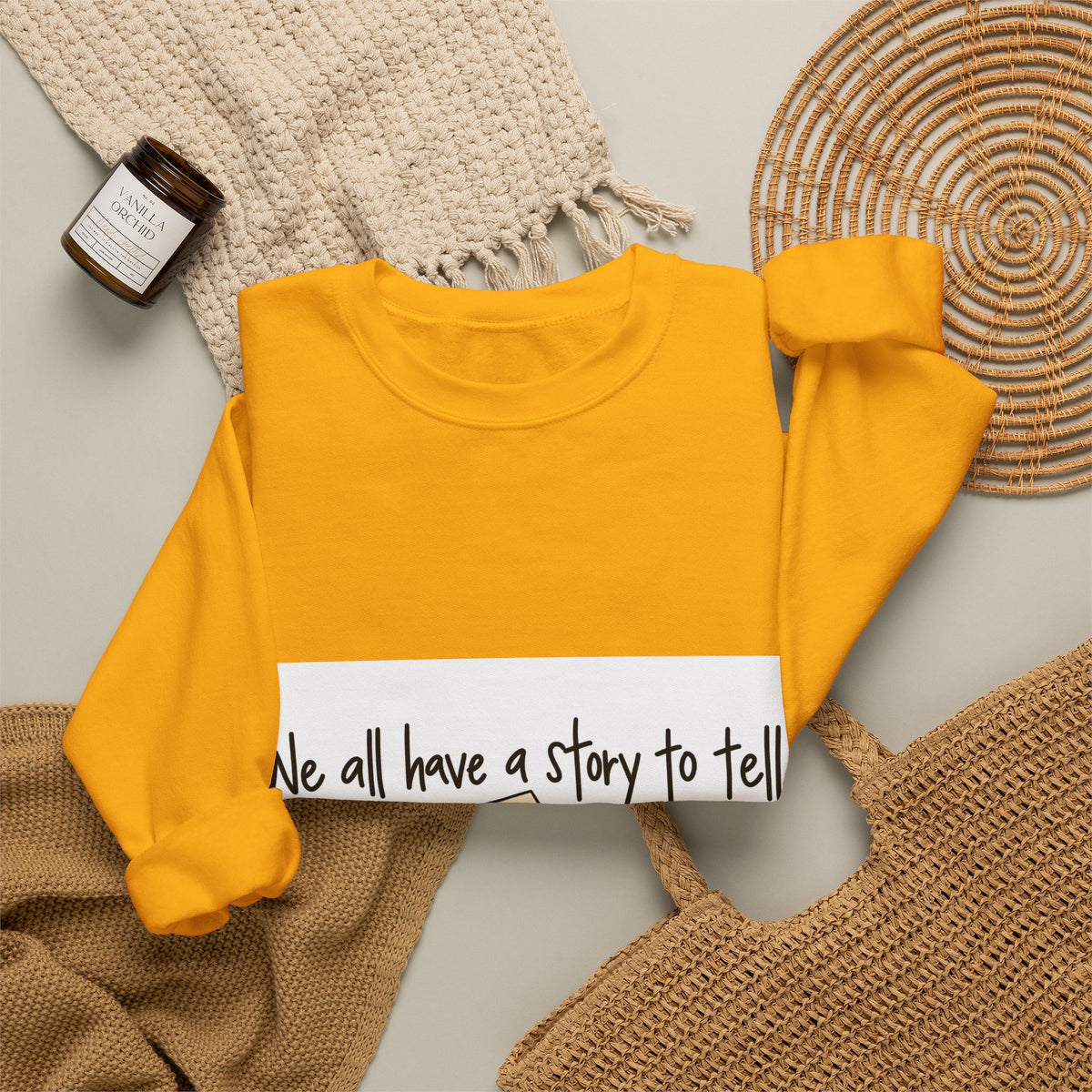 We All Have a Story to Tell - Crewneck Sweatshirt