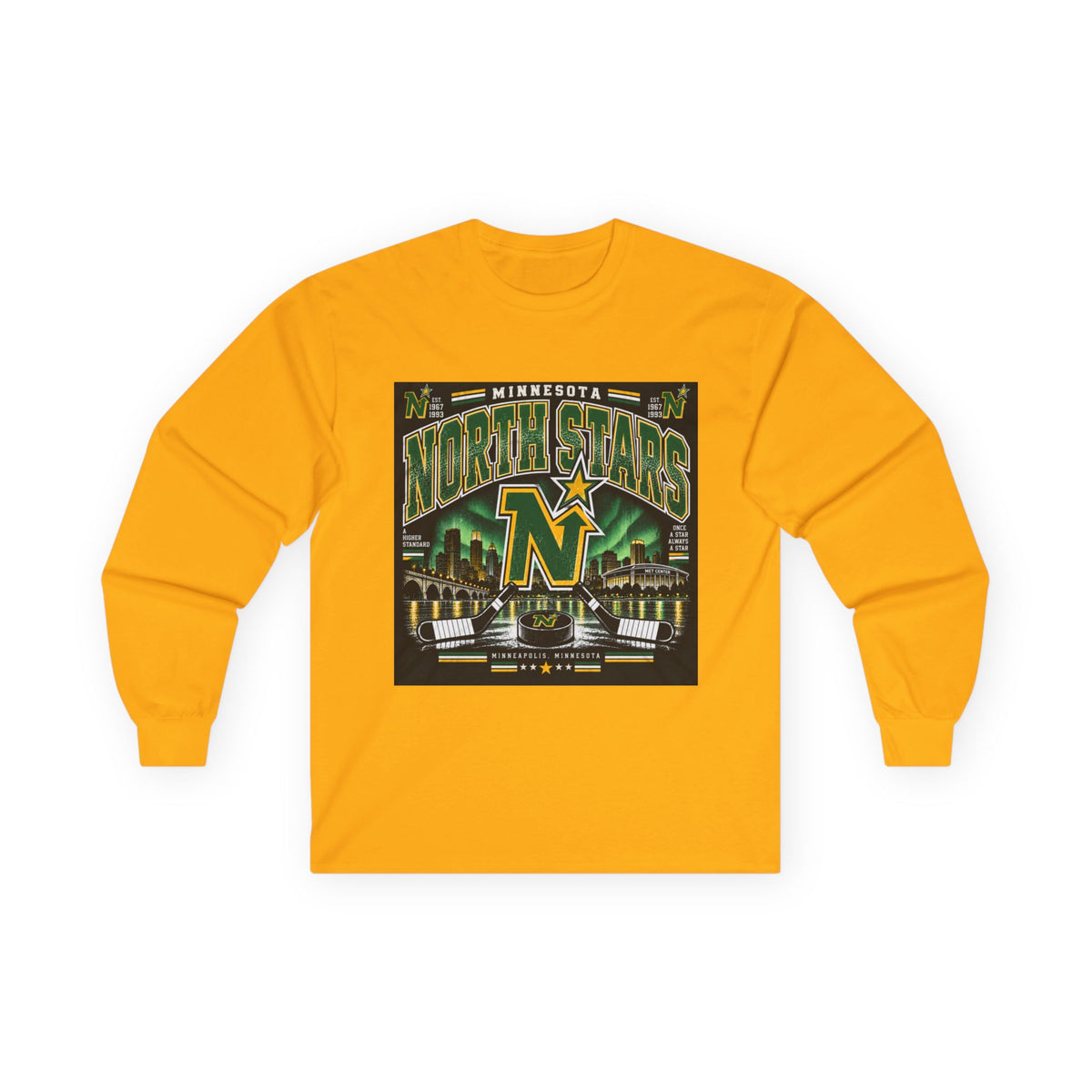 Minnesota North Stars Classic - Unisex Ultra Cotton Long Sleeve Tee