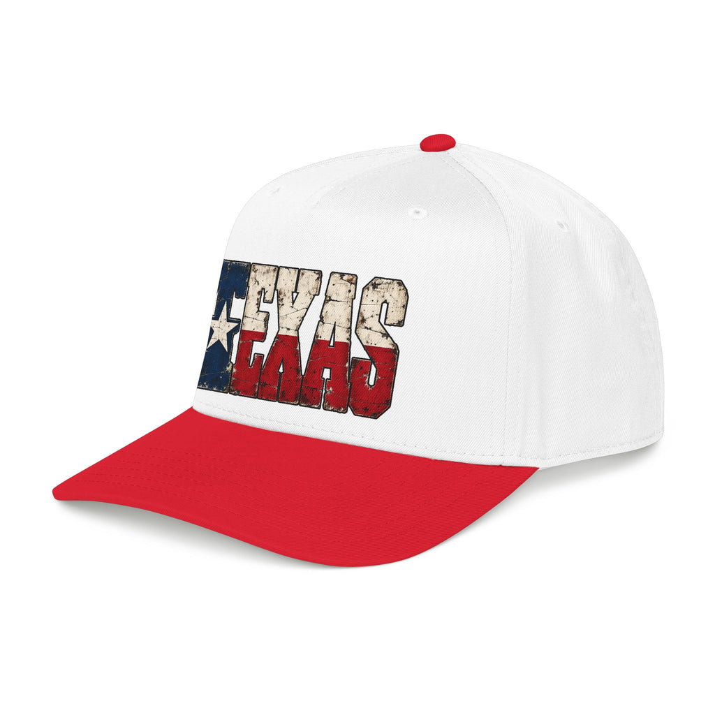 Texas Flag Block Letters - OTTO Baseball Hat
