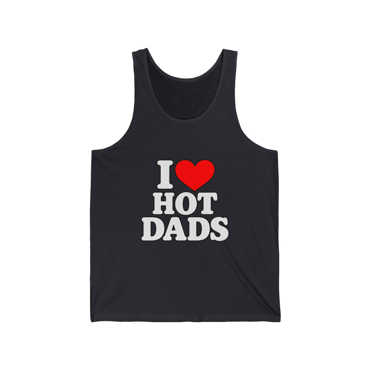 I Love Hot Dads - Athletic Tank