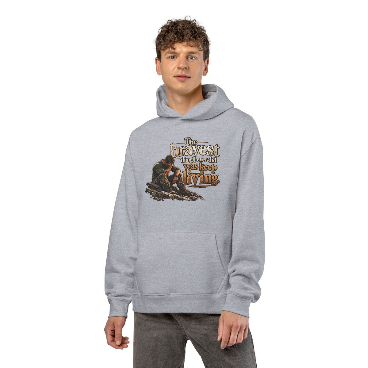 The Bravest Thing I Ever Did Was Keep Living - Hoodie
