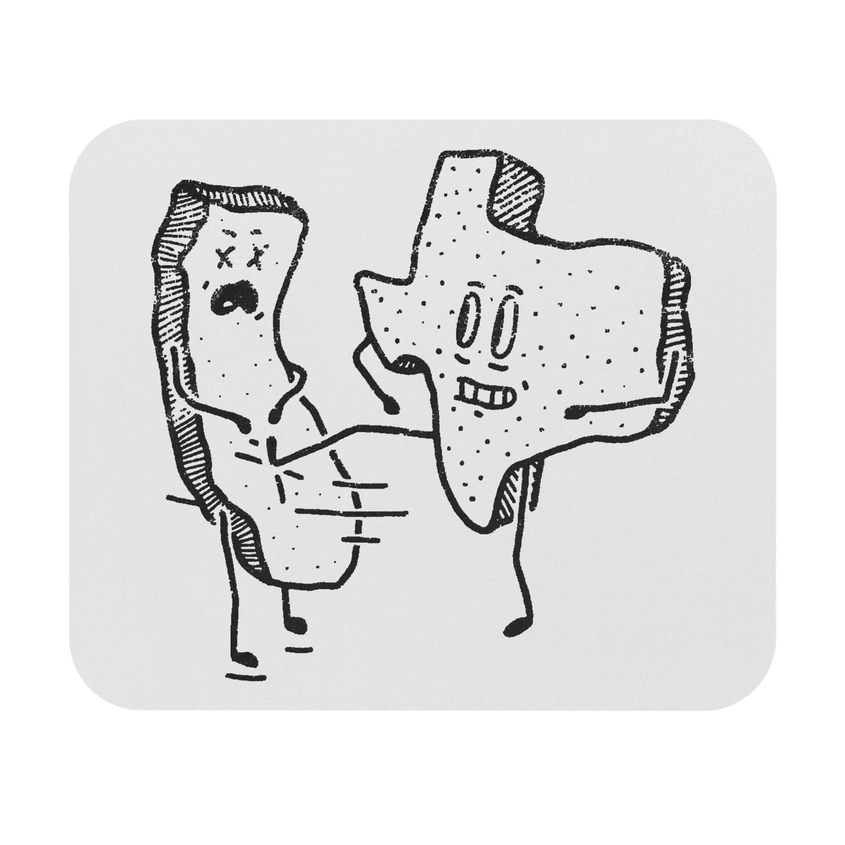 Texas v California - Mouse Pad