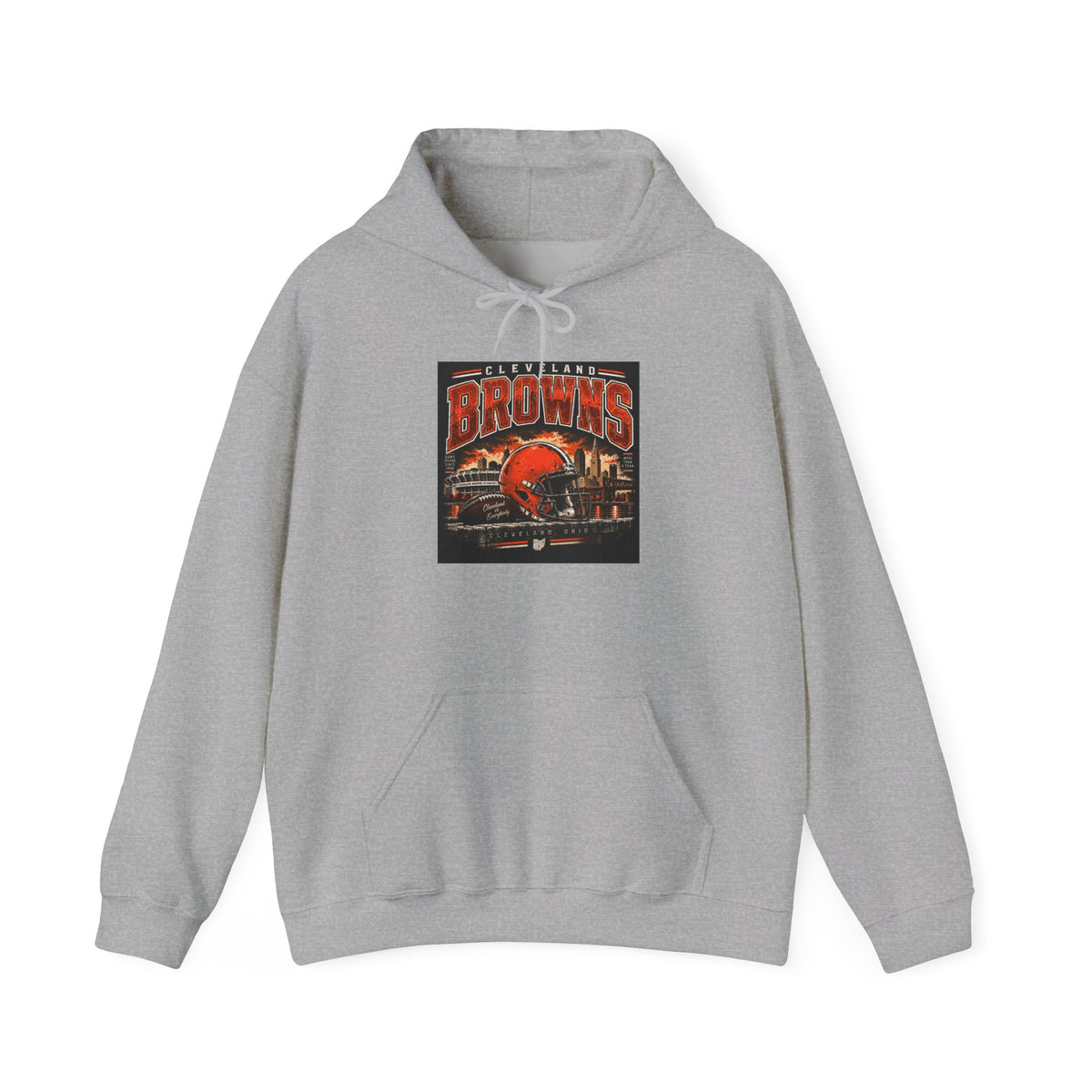 Cleveland Browns Skyline - Hoodie