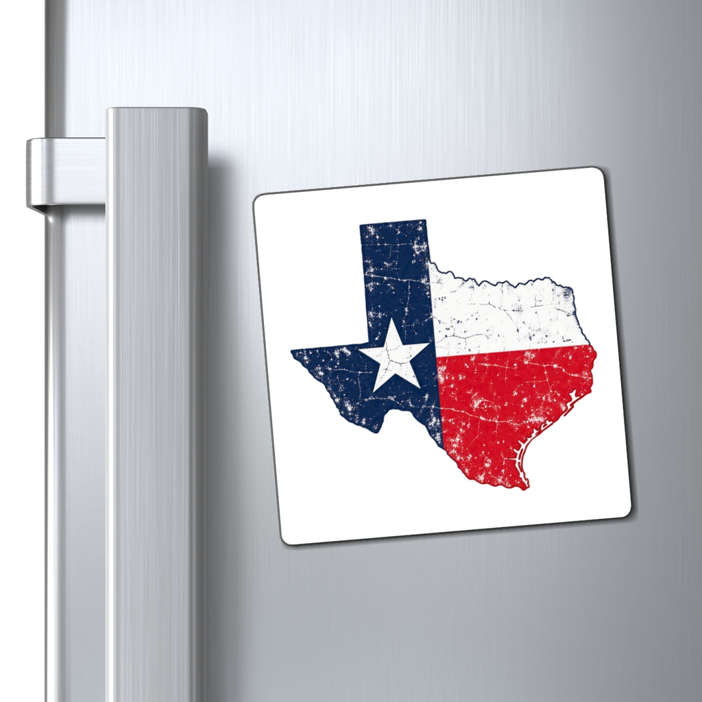 Weathered Texas Flag - Magnet