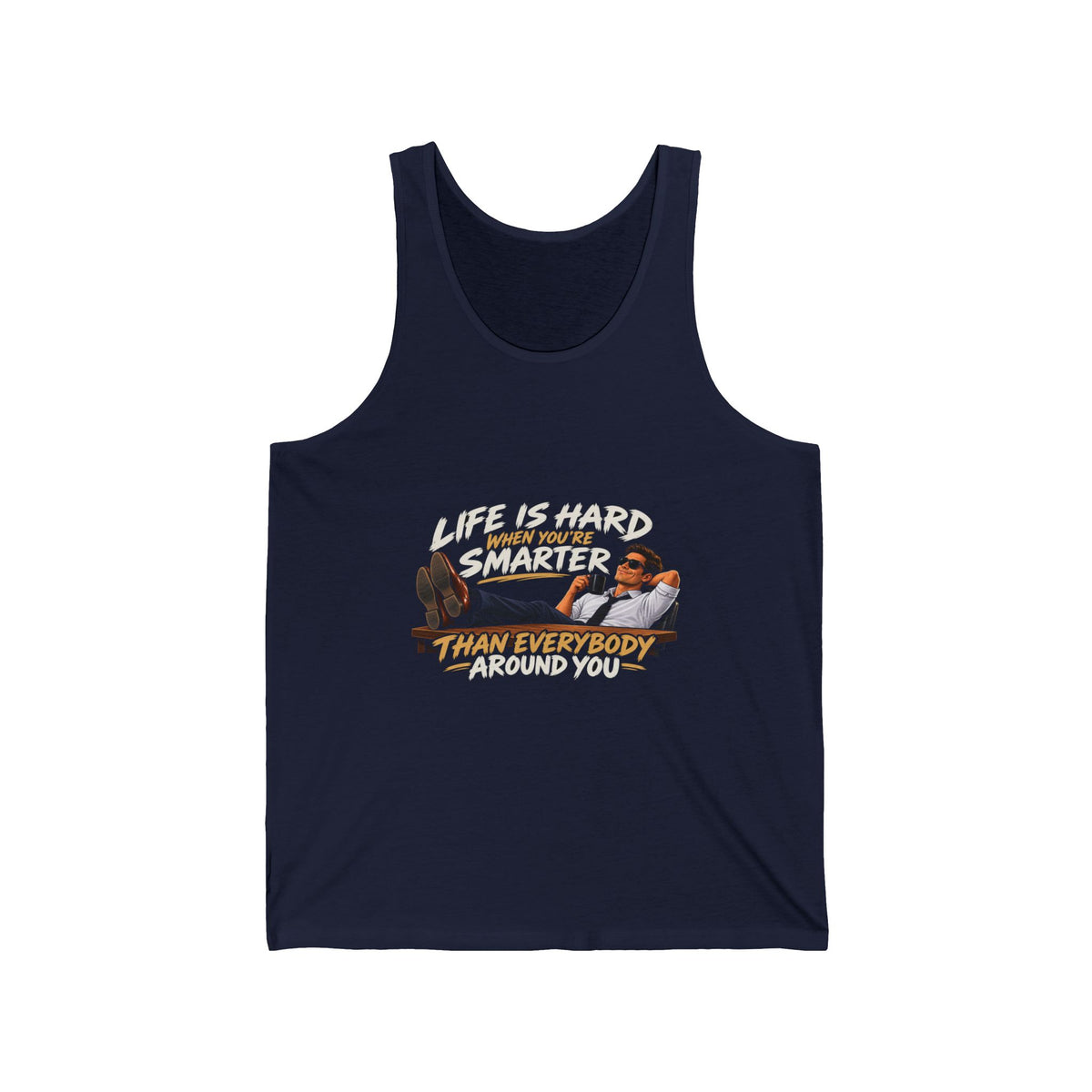 Smarter Than Everybody - Athletic Tank