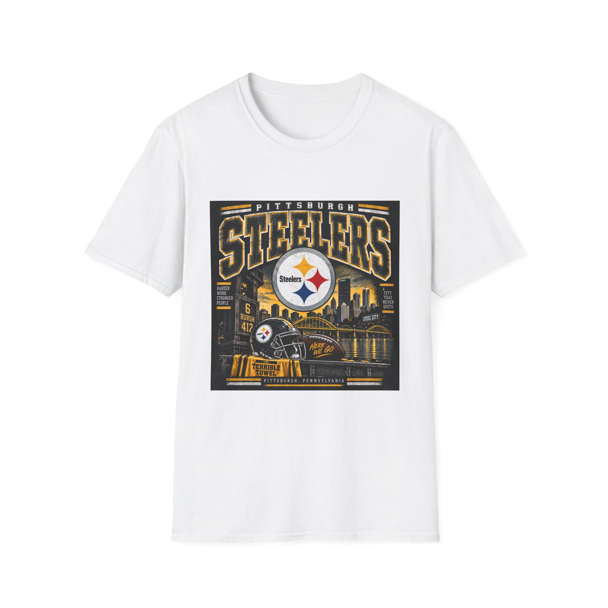 Pittsburgh Steelers Steel City Pride - Classic Tee