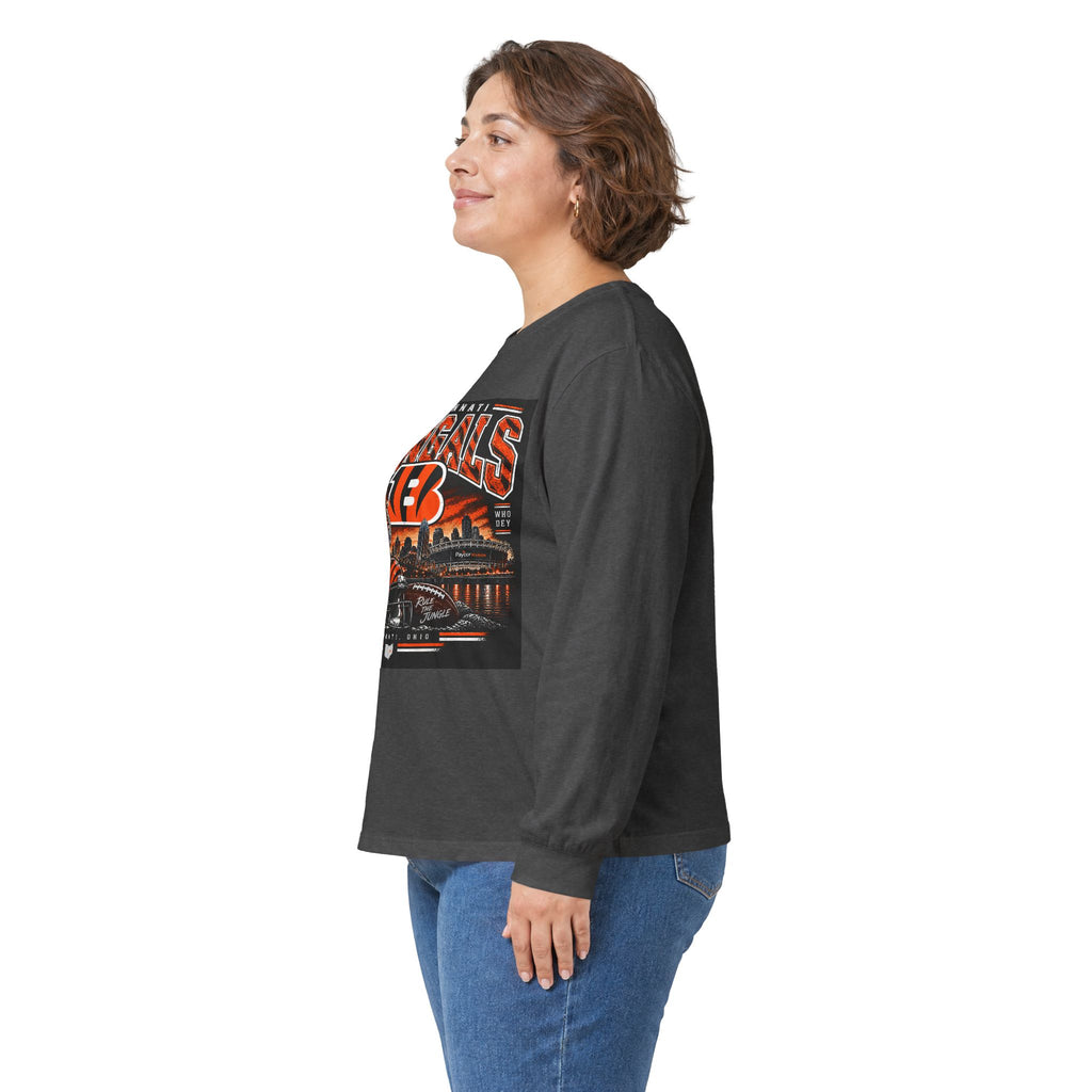 Cincinnati Bengals Jungle Reign - Unisex Ultra Cotton Long Sleeve Tee