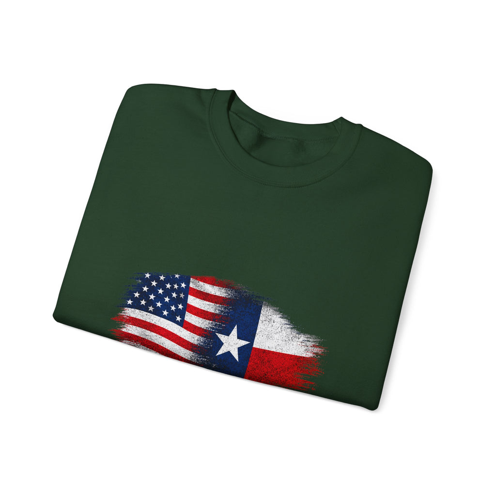 American by Birth, Texan by Choice - Crewneck Sweatshirt
