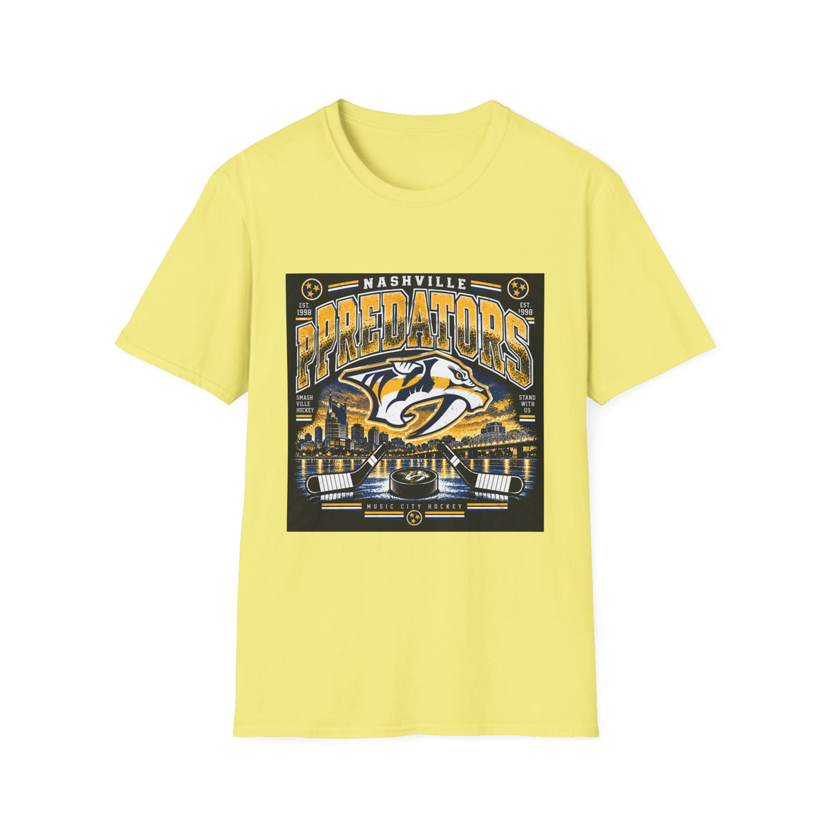 Nashville Predators Music City - Classic Tee