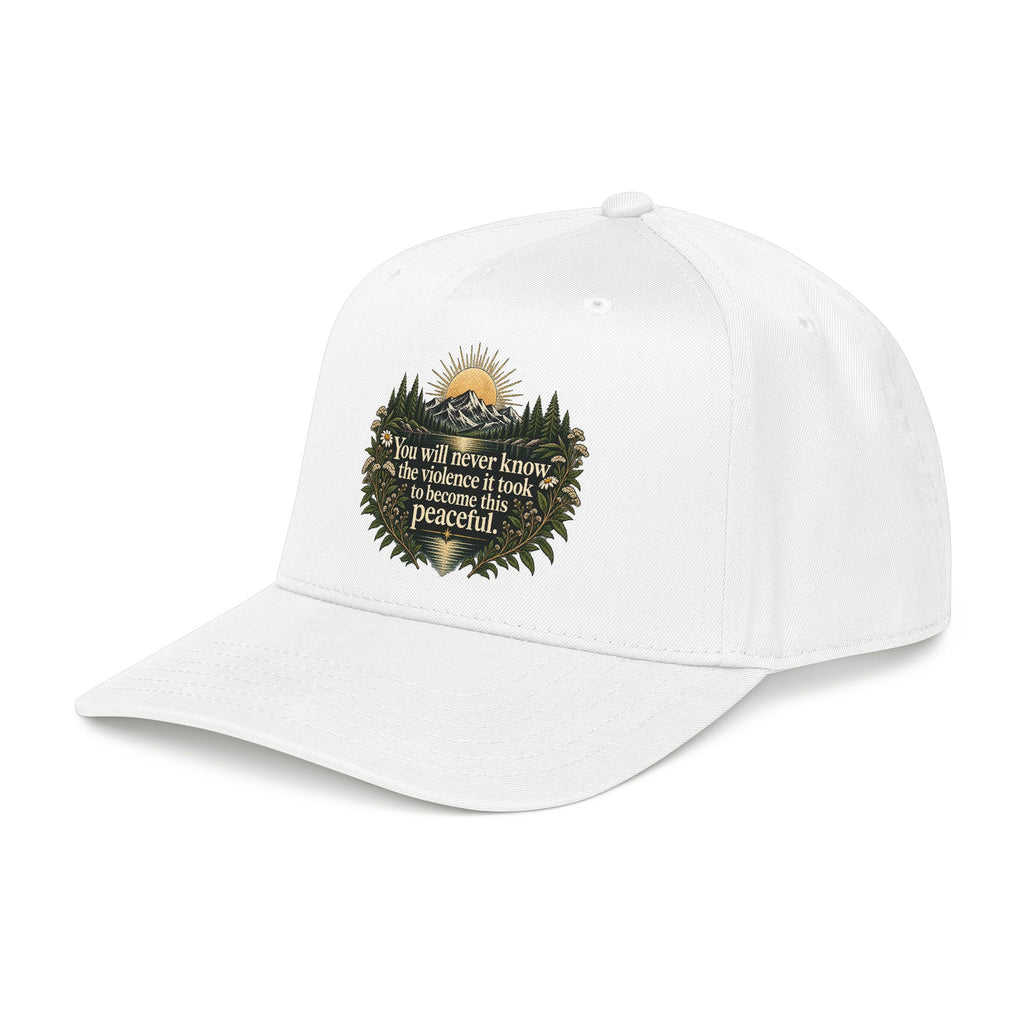 You Will Never Know The Violence It Took To Become This Peaceful - OTTO Baseball Hat