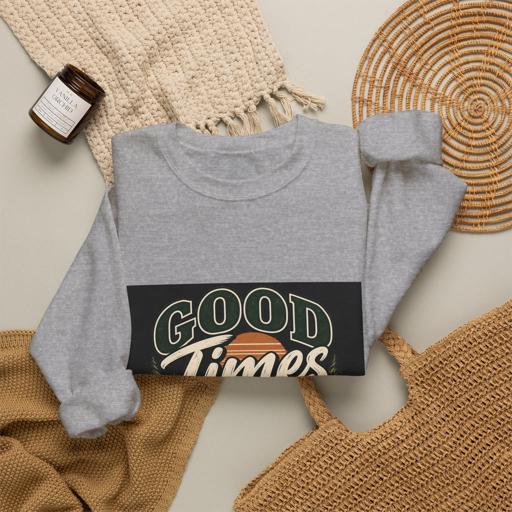 Good Times Questionable Decisions - Crewneck Sweatshirt