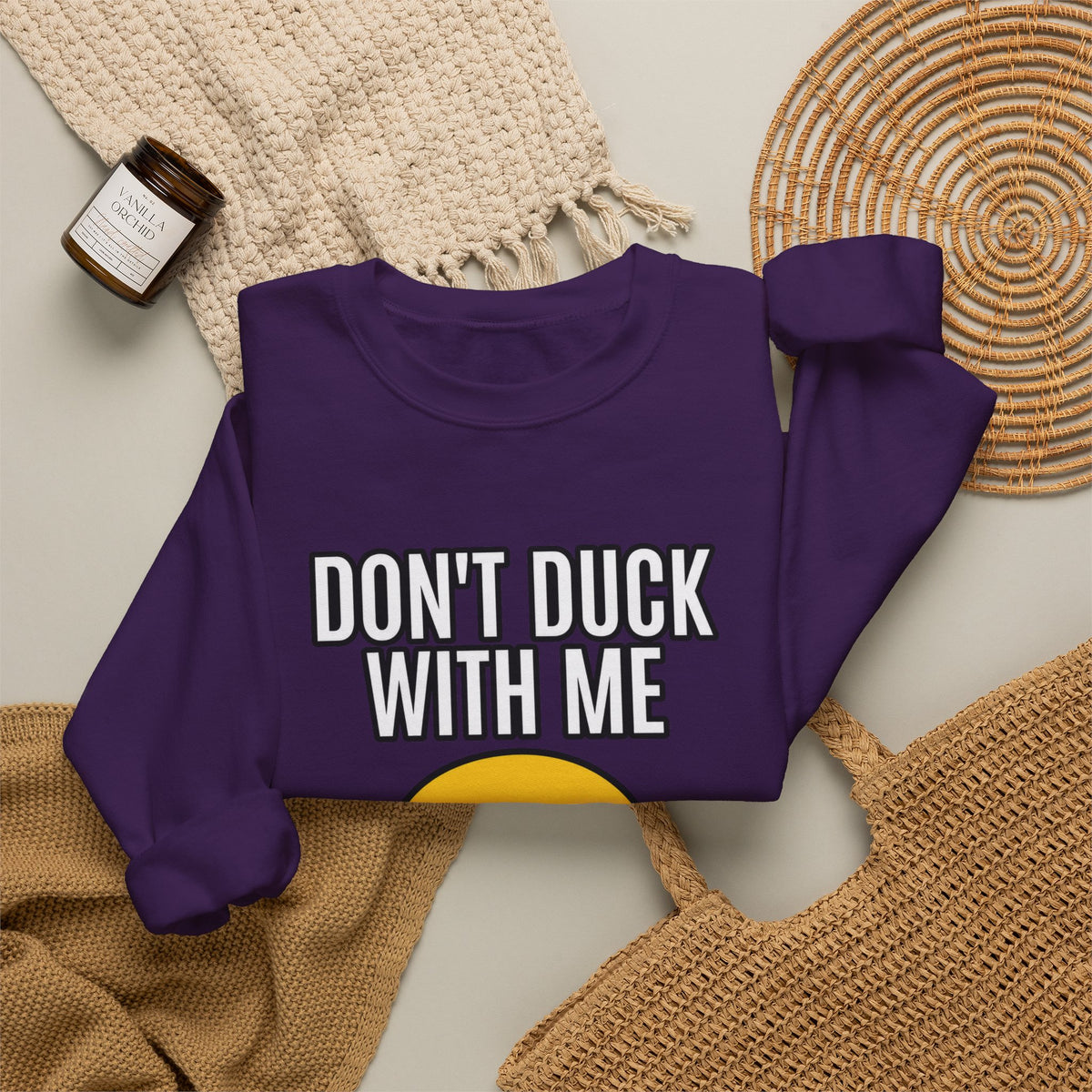 Duck With Me - Crewneck Sweatshirt