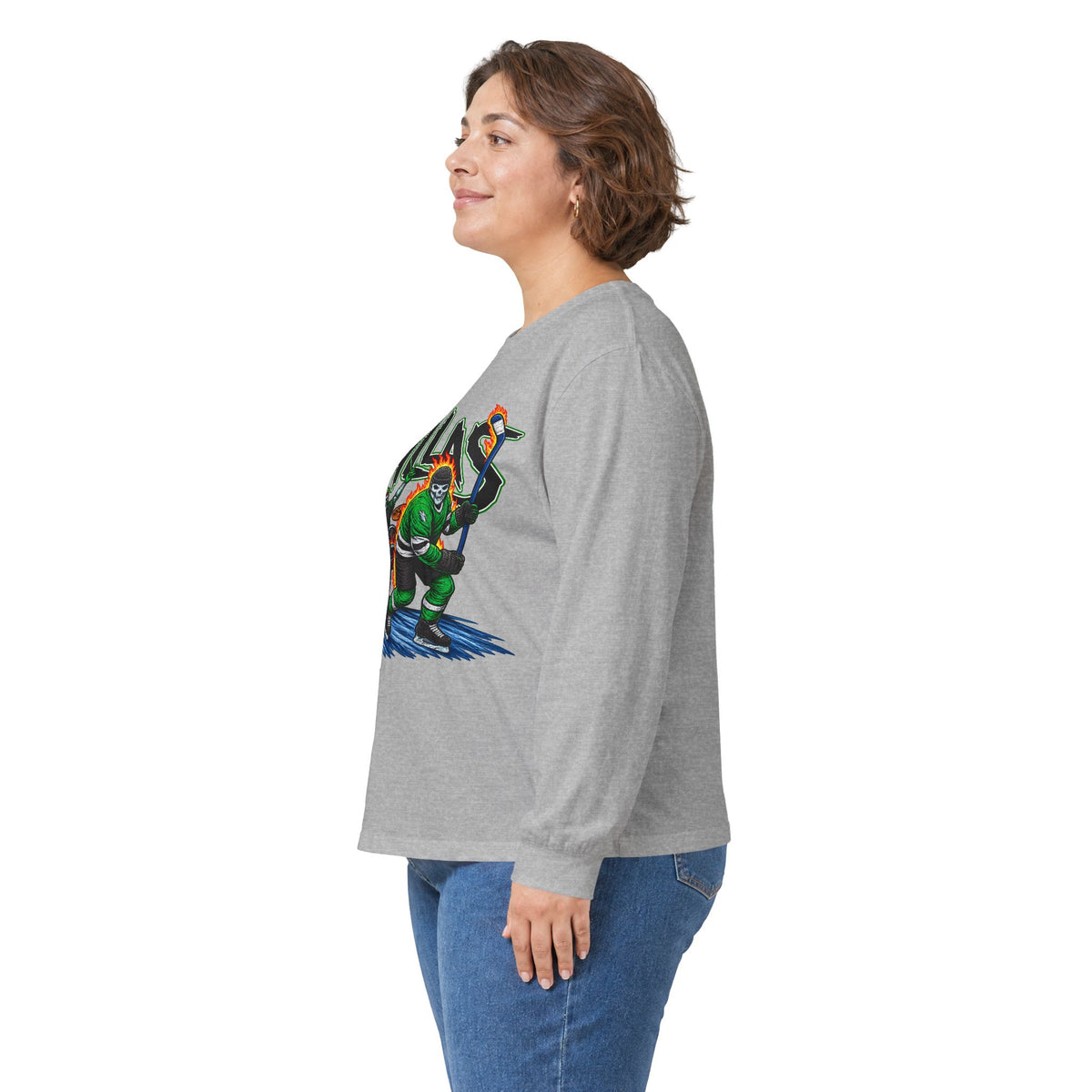 Dallas Stars Skeleton - Unisex Ultra Cotton Long Sleeve Tee