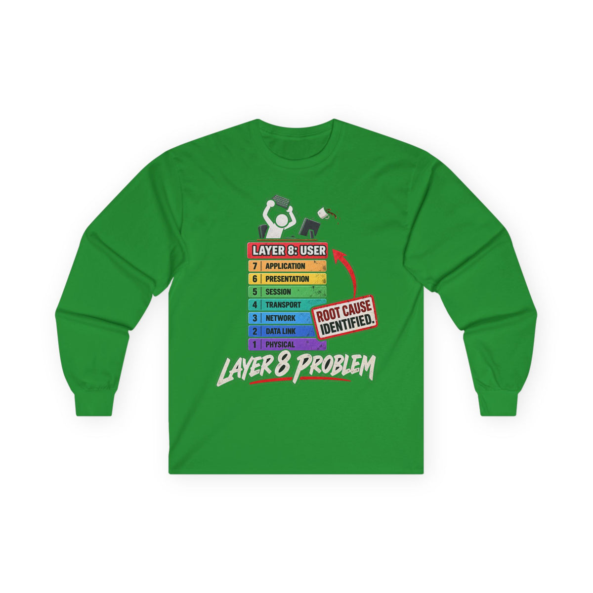 Layer 8 - Unisex Ultra Cotton Long Sleeve Tee