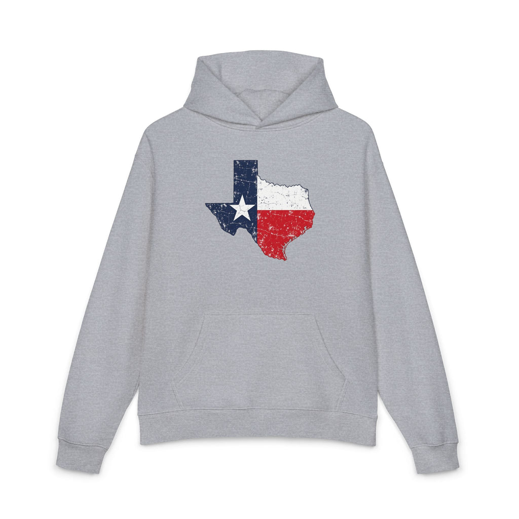 Weathered Texas Flag - Hoodie