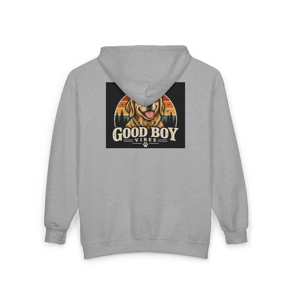 Good Boy Vibes - Full-Zip Hooded Sweatshirt