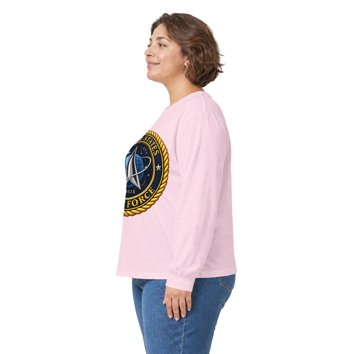 U.S. Space Force Emblem - Unisex Ultra Cotton Long Sleeve Tee