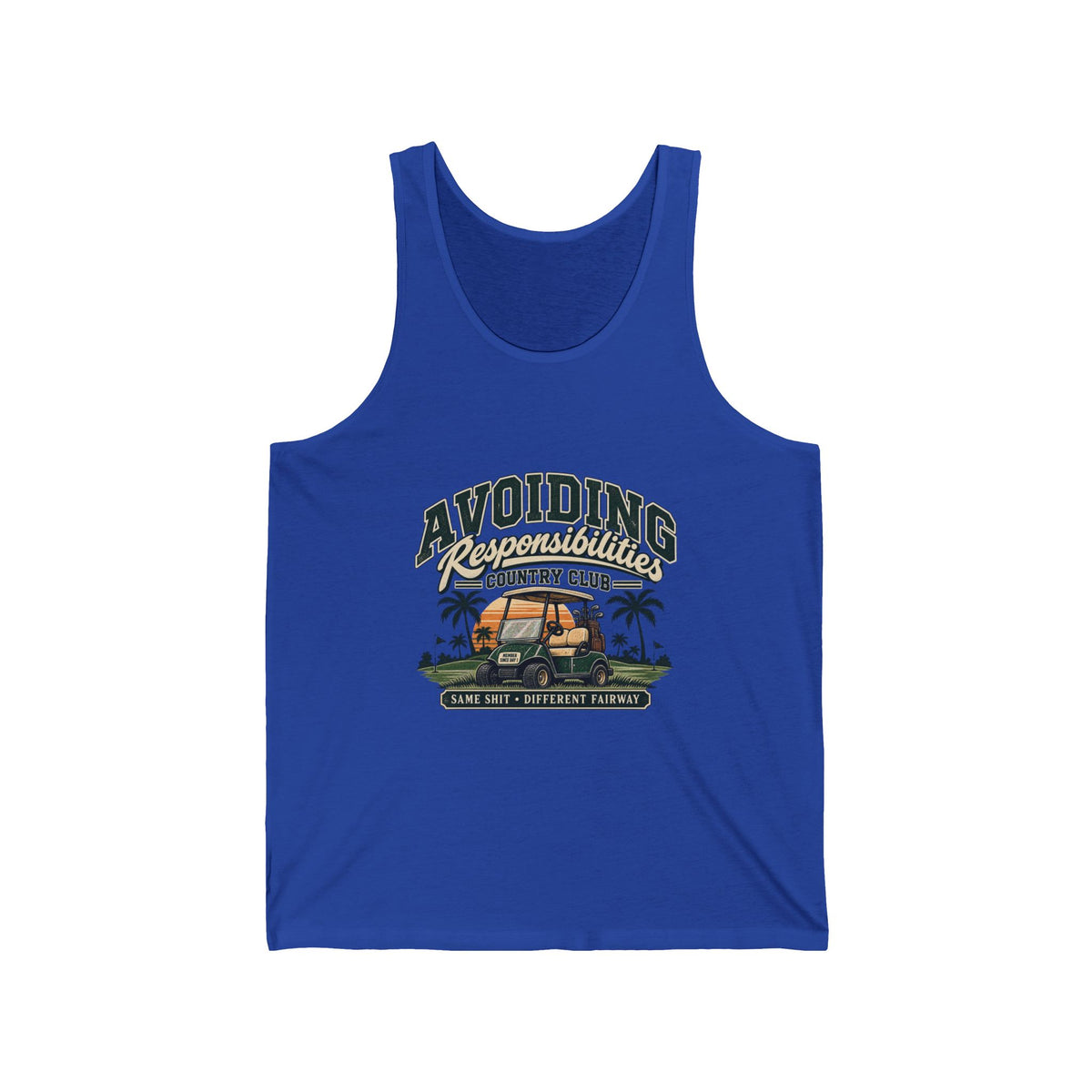 Avoiding Responsibility Country Club - Athletic Tank