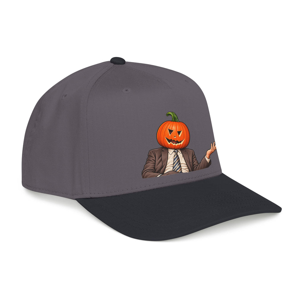 Pumpkin Head Office Cartoon - OTTO Baseball Hat