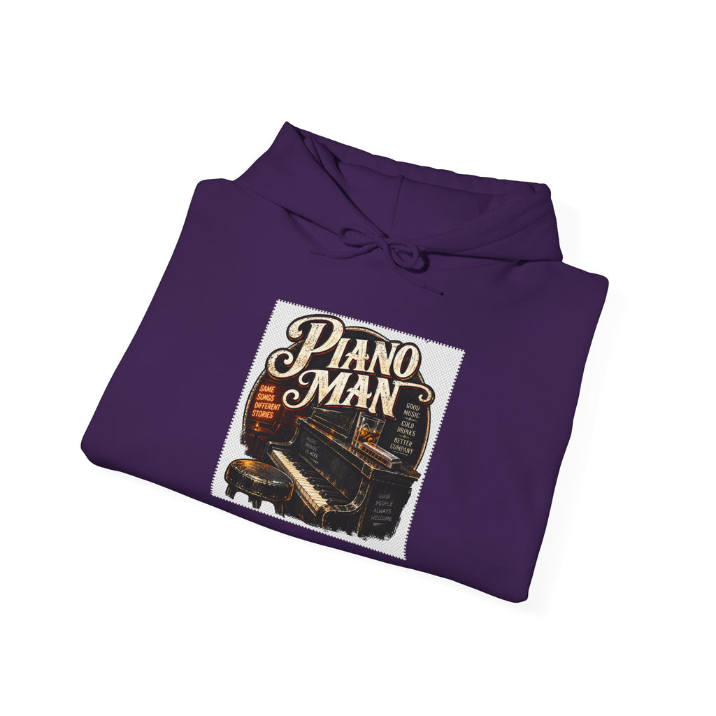 Piano Man Retro Bar - Hoodie