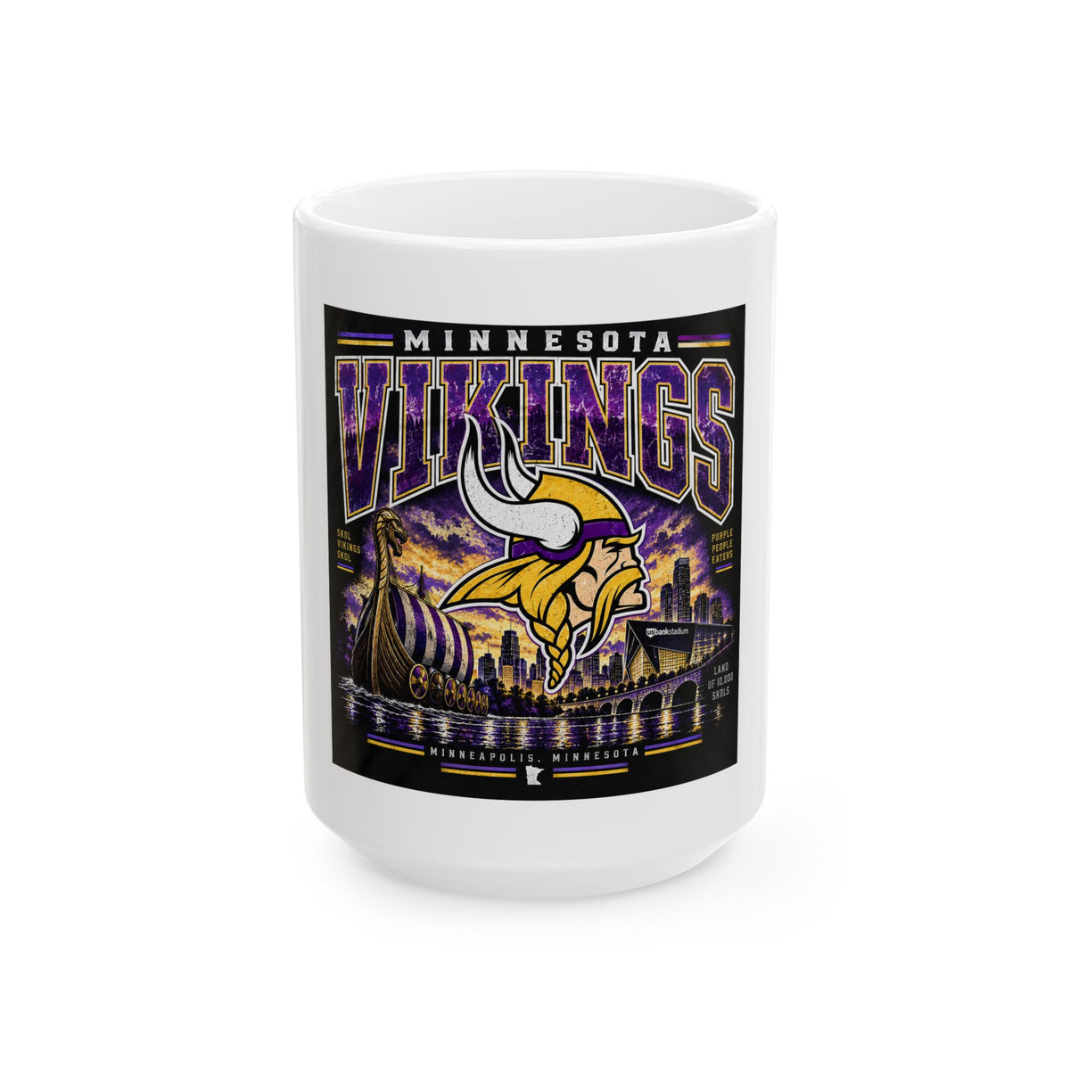 Vikings Legacy Design - Ceramic Mug 11oz and 15oz