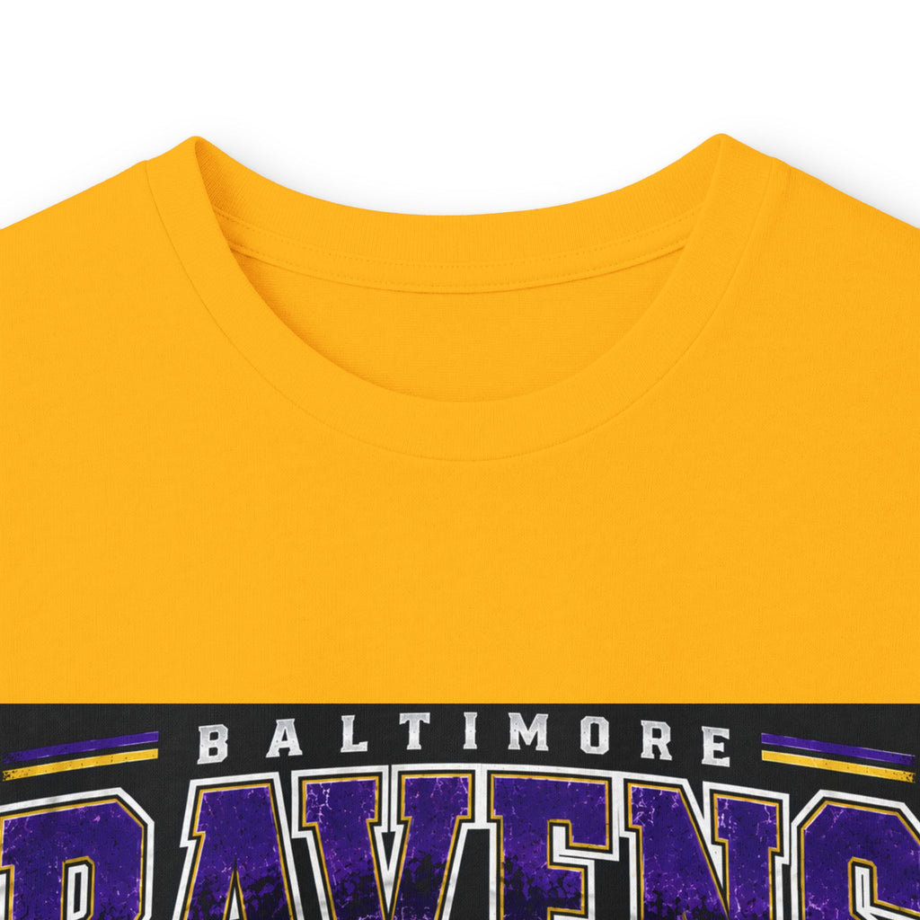 Baltimore Ravens Skyline Tee - Unisex Ultra Cotton Long Sleeve Tee