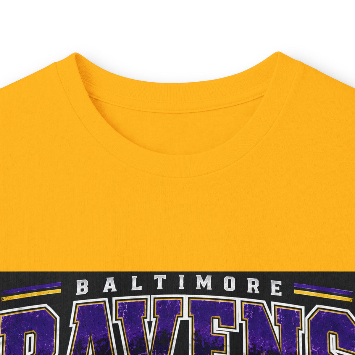 Baltimore Ravens Skyline Tee - Unisex Ultra Cotton Long Sleeve Tee