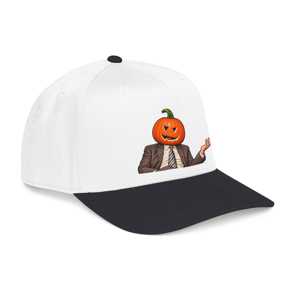 Pumpkin Head Office Cartoon - OTTO Baseball Hat