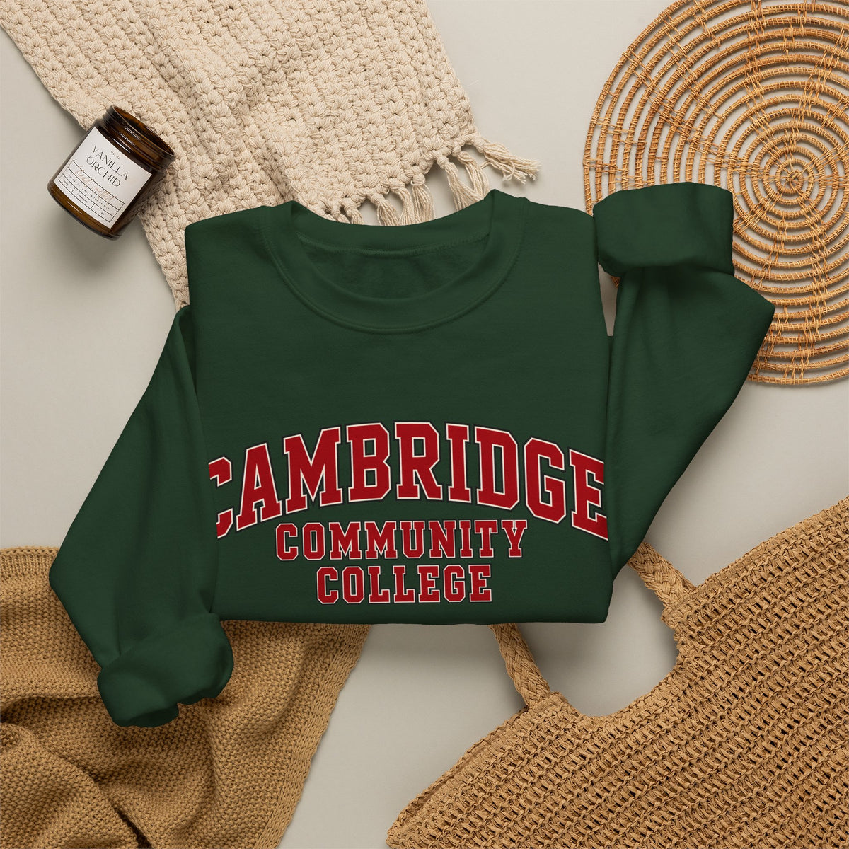 Cambridge Community College - Crewneck Sweatshirt