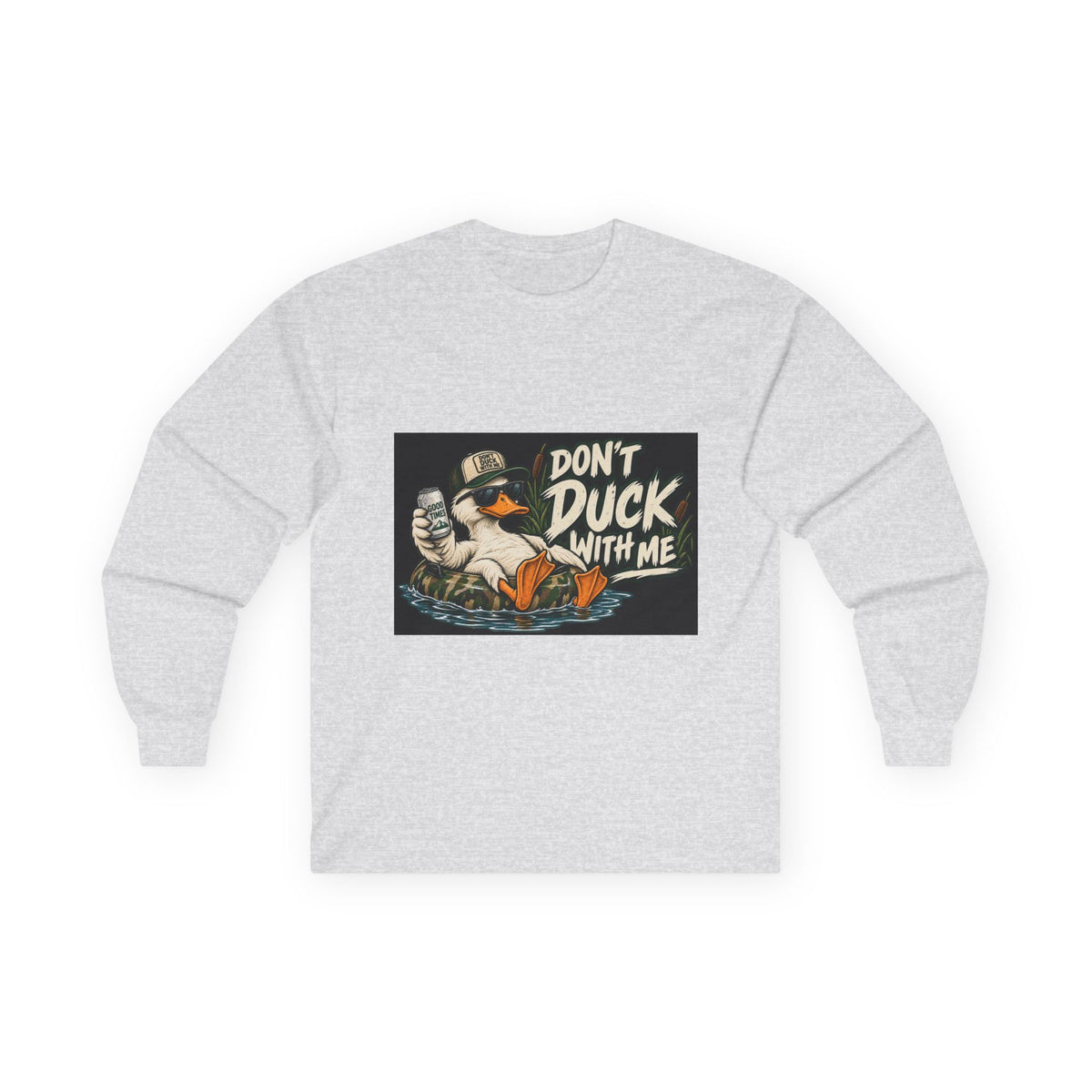 Duck With Me Camo - Unisex Ultra Cotton Long Sleeve Tee