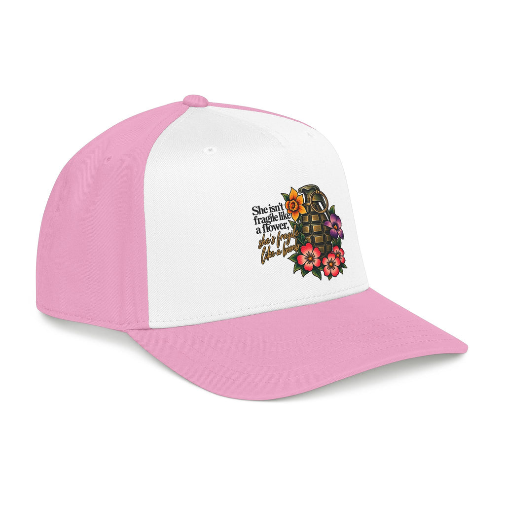 Fragile Like a Bomb - Floral Grenade - OTTO Baseball Hat