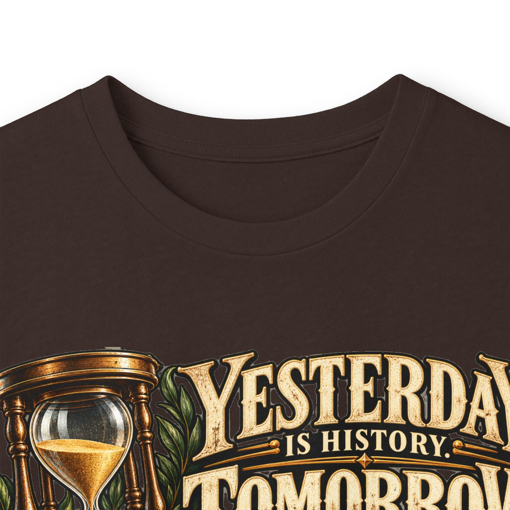 Yesterday Tomorrow Today - Transparent - Unisex Ultra Cotton Long Sleeve Tee