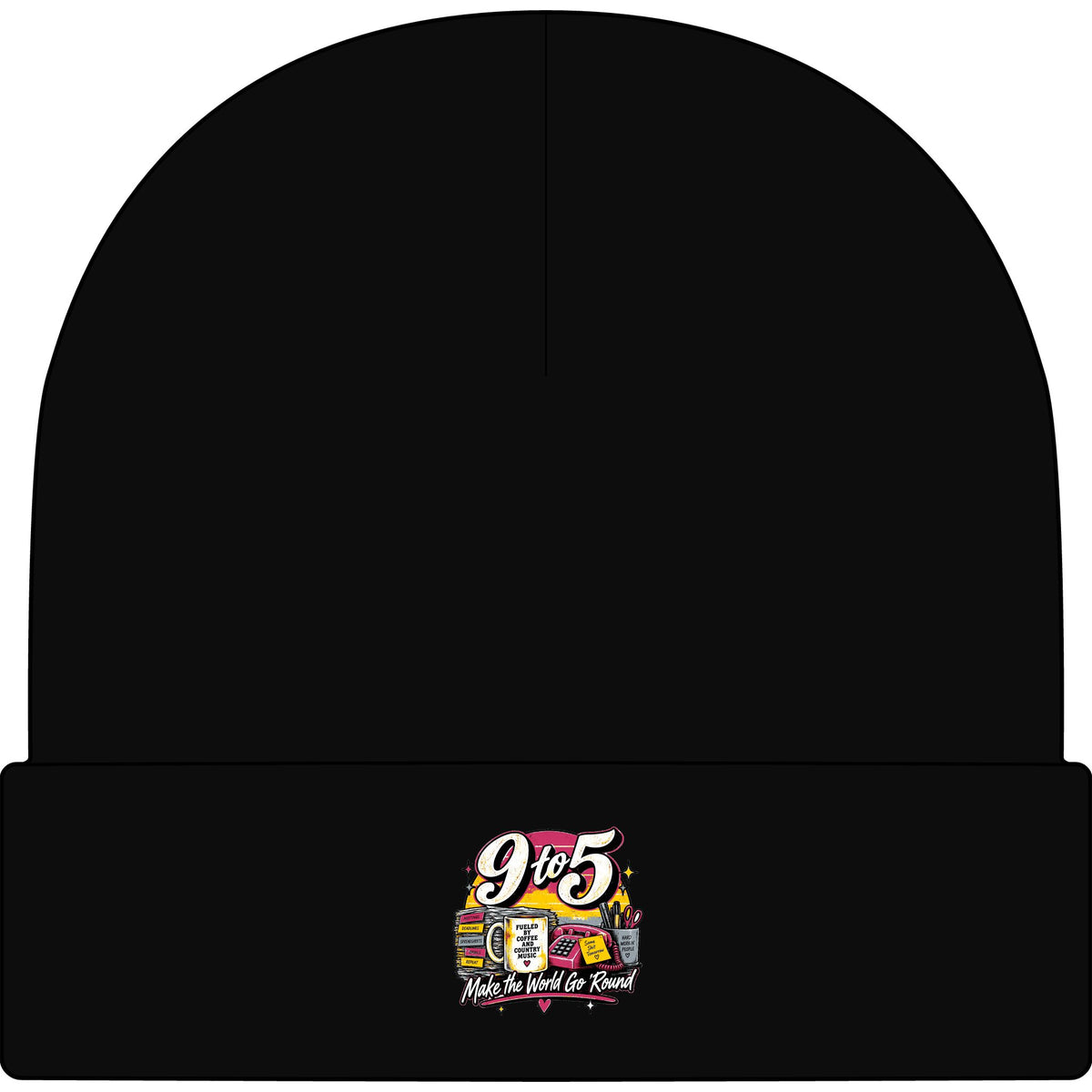 9to5 Make the World Go Round - AS Colour 1107 Cuff Beanie
