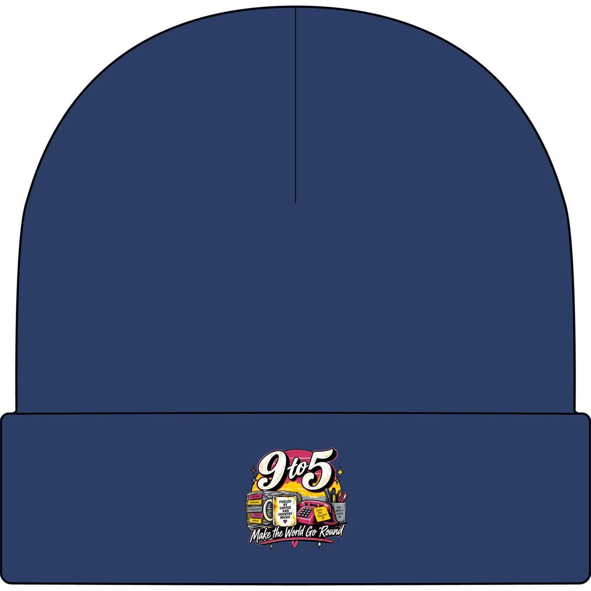 9to5 Make the World Go Round - AS Colour 1107 Cuff Beanie