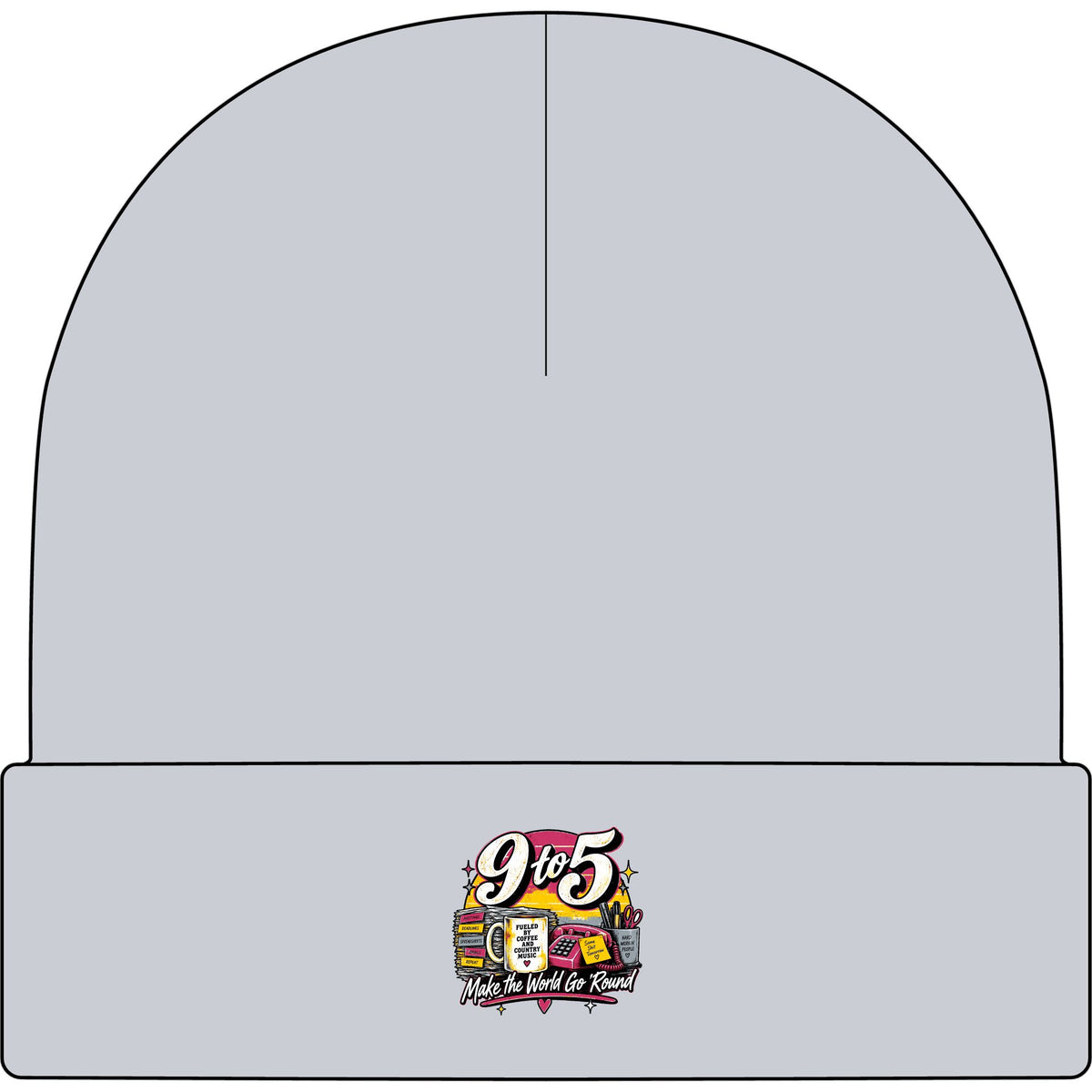 9to5 Make the World Go Round - AS Colour 1107 Cuff Beanie