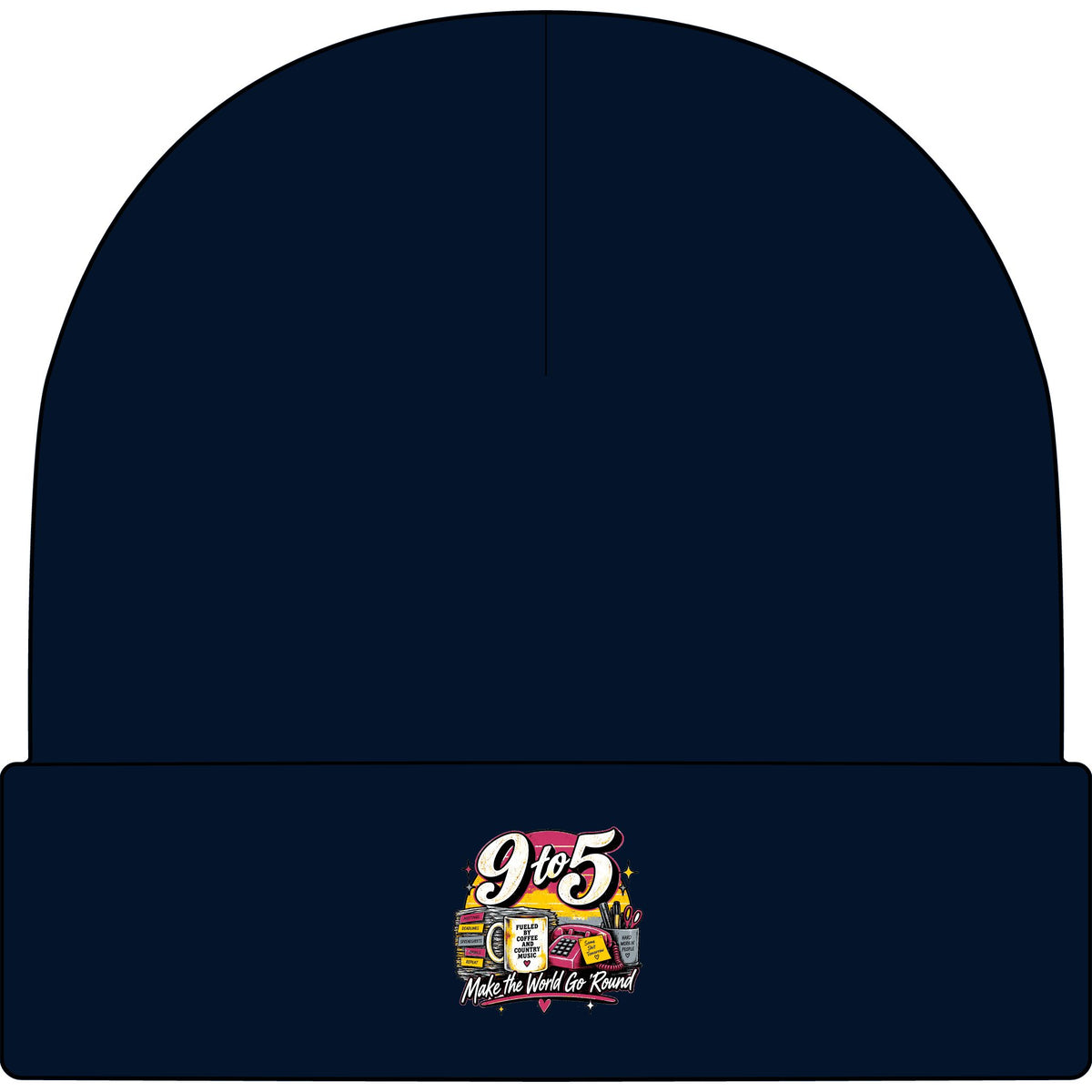 9to5 Make the World Go Round - AS Colour 1107 Cuff Beanie