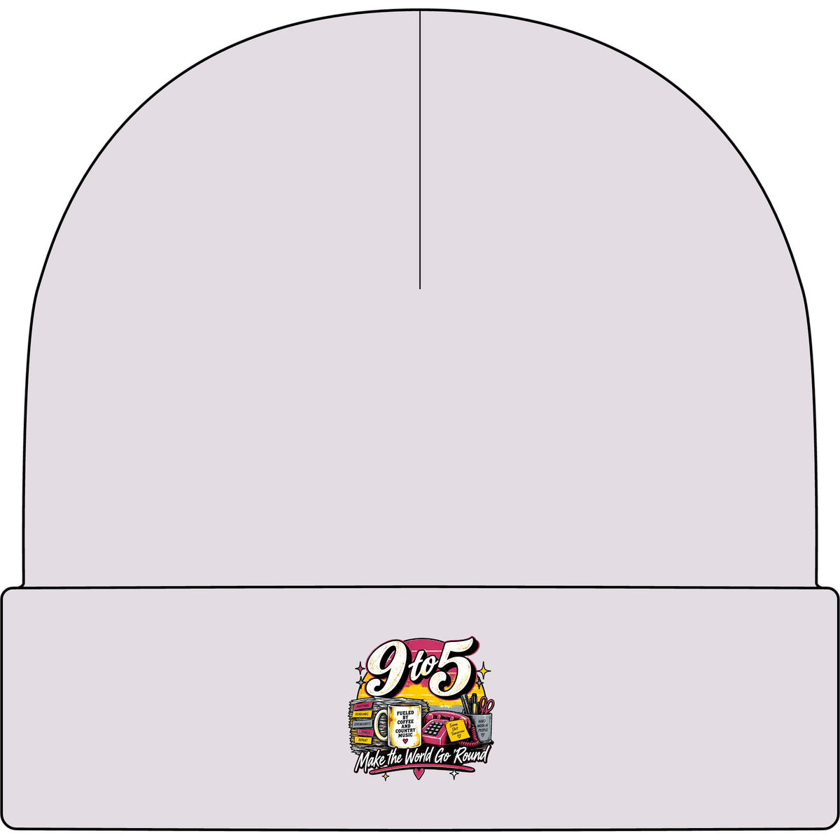 9to5 Make the World Go Round - AS Colour 1107 Cuff Beanie