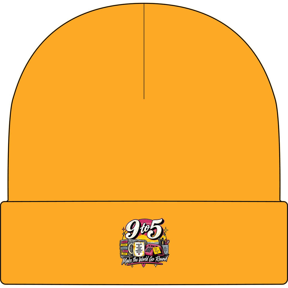9to5 Make the World Go Round - AS Colour 1107 Cuff Beanie
