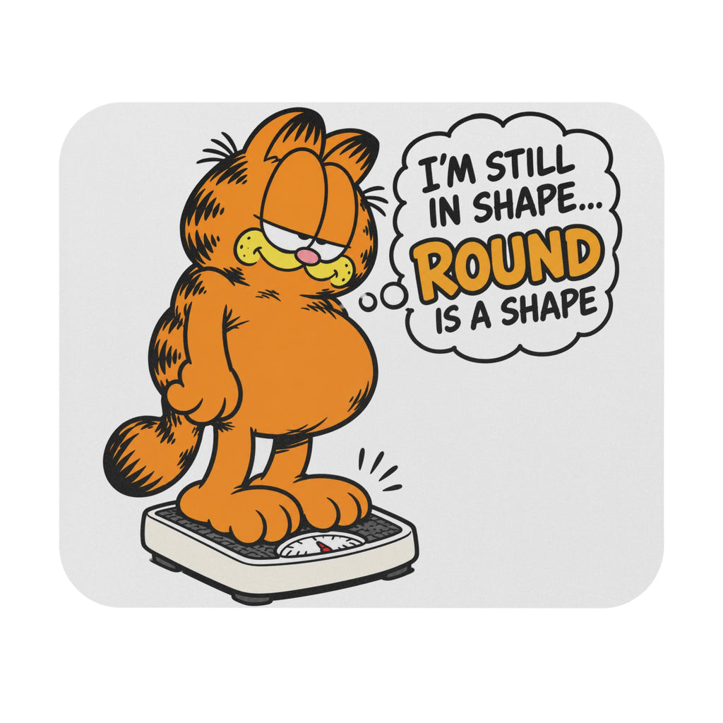 Round Shape Garfield - Mouse Pad